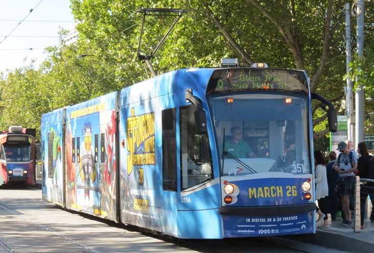 Yarra Trams Combino 3514 Sponge Bob